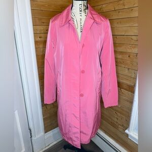 Esprit Vibrant Pink Trench Coat